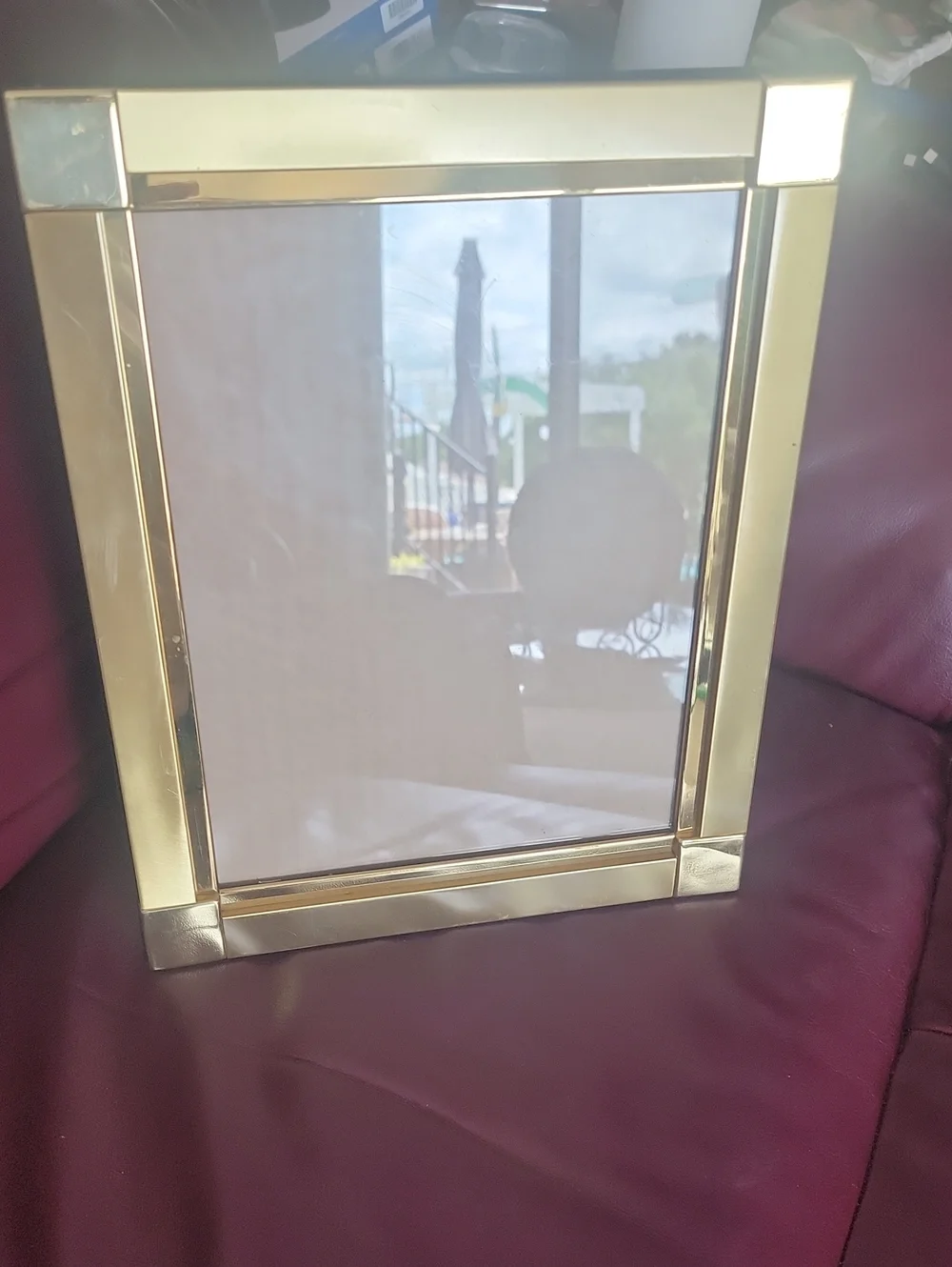 Fetco Gold Metal Picture Frame